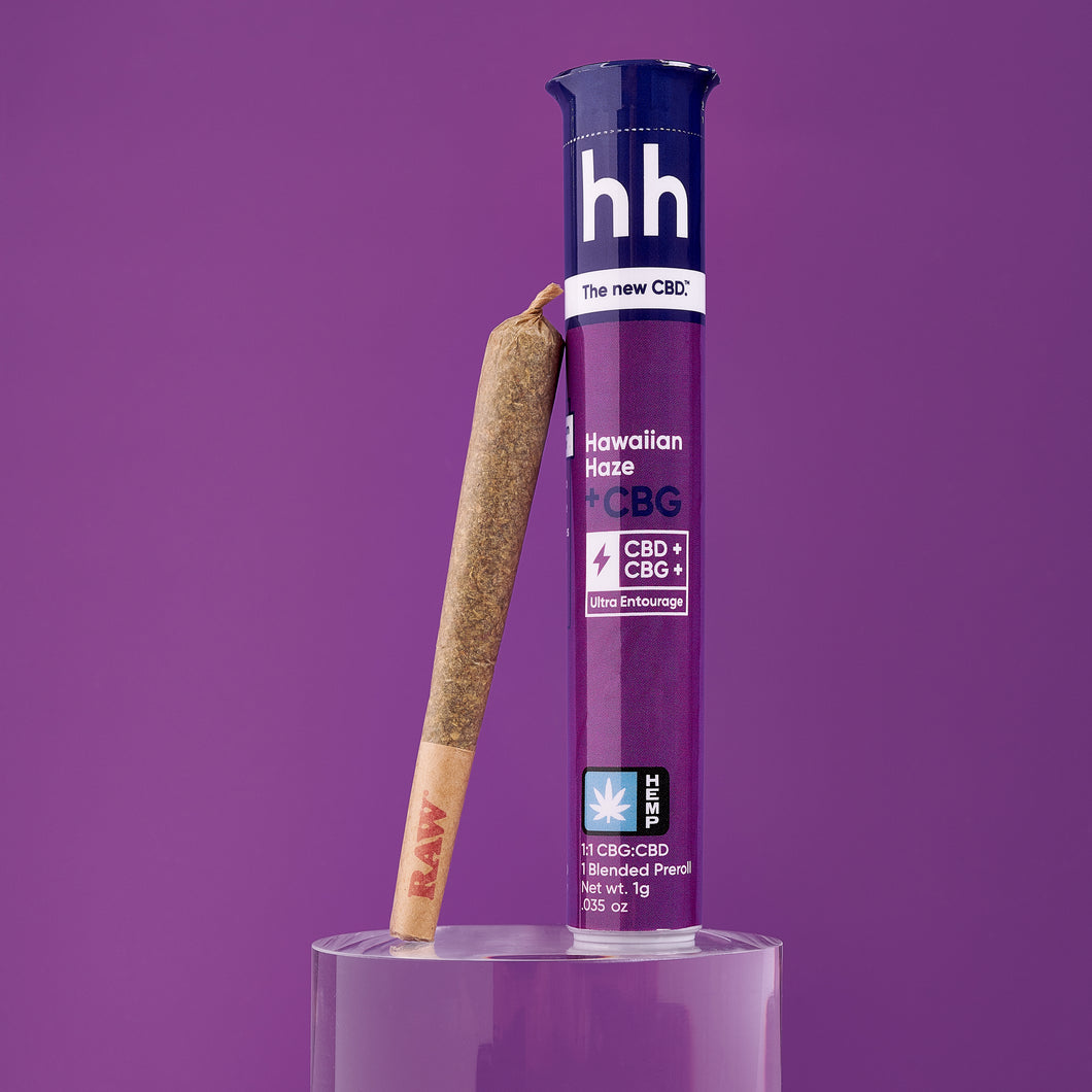HH PREROLL - CBG+HAWAIIAN HAZE