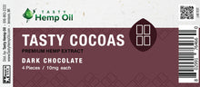 Load image into Gallery viewer, Tasty Cocoas – Hemp Chocolate (10mg CBD)
