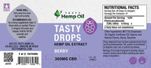 Load image into Gallery viewer, Tasty Hemp Oil – Tasty Drops Berry | CBD Oil Tincture [Full Spectrum]
