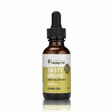 Load image into Gallery viewer, Tasty Hemp Oil – Tasty Drops Vanilla | CBD Oil Tincture [Full Spectrum]
