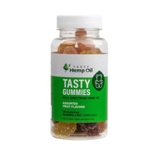 Load image into Gallery viewer, Tasty Hemp Oil Gummies 40ct (25mg each, 1000mg CBD Total)
